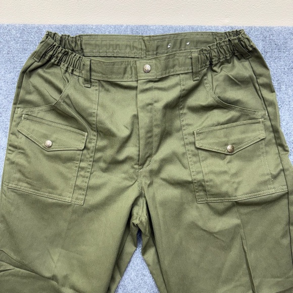 Boys Scouts of America adult pants uniform green men's size 36 36x27 - Picture 6 of 10
